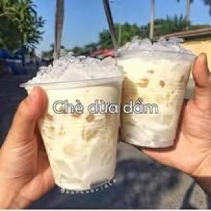 Chè dừa dầm