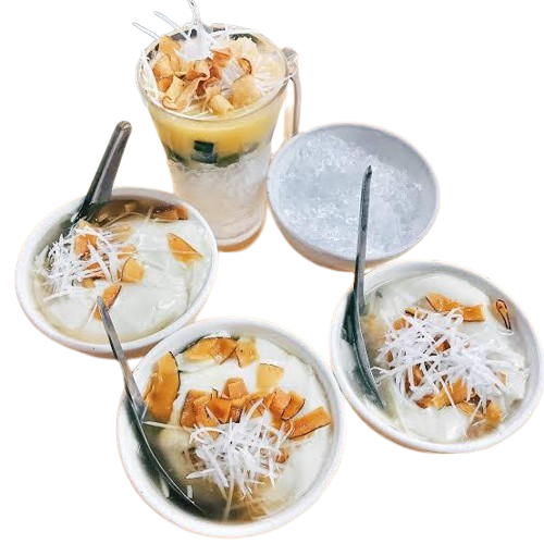 Chè dừa dầm